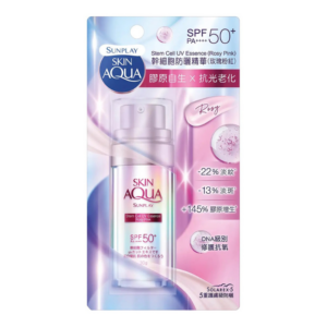 MENTHOLATUM 曼秀雷敦幹細胞防曬精華(玫瑰粉紅) SPF50 30G