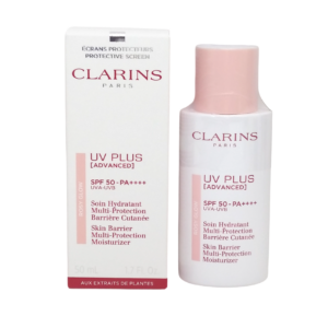 CLARINS 嬌韻詩抗污染透白防曬霜SPF50-粉紅色 50ML