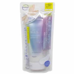 ROHTO 樂敦SKIN AQUA美肌亮膚防曬隔離霜SPF50-自然透白 70G