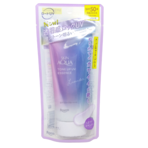 ROHTO 樂敦SKIN AQUA美肌亮膚防曬隔離霜SPF50-透明感紫 70G