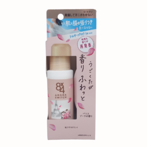 KAO 花王 8x4 AROMA SWITCH 清爽止汗滾珠-芍藥洋梨 65ML(粉)